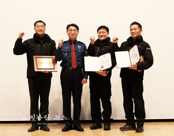 ▲ 2년 연속 베스트팀 선정된 광주지방경찰청 광역과학수사 2팀