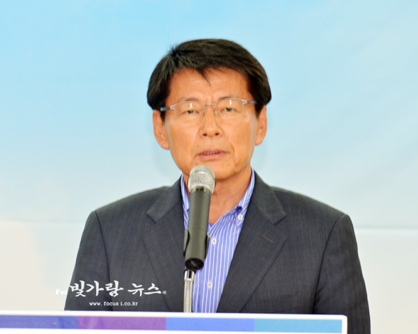▲ 신임 전남도당 위원장으로 추대될 예정인 서삼석 의원