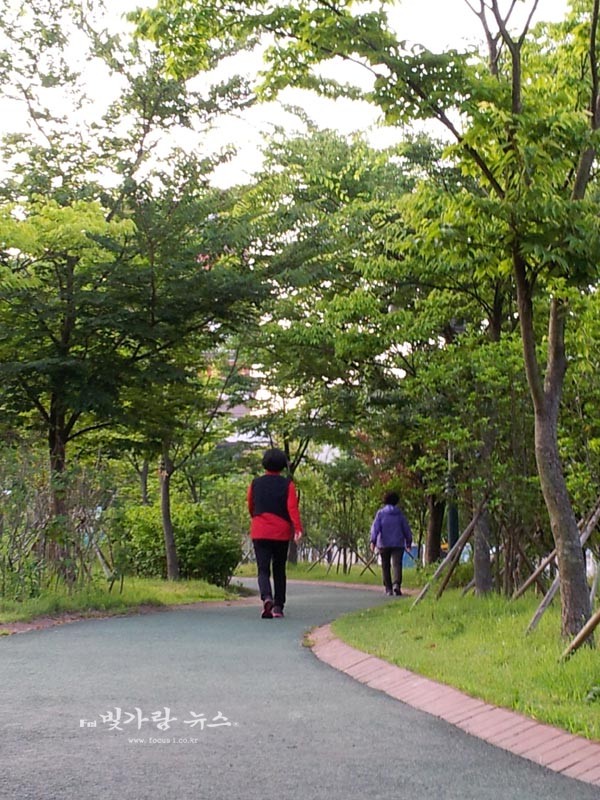 ▲ 유안공원 산책로 (자료사진)