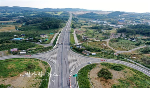 ▲ 장안-온산1 국도건설공사(서생교차로 / 국토교통부제공)