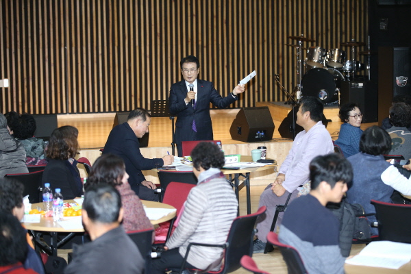 ▲ 26일 오감통에서 ‘2019년 마을공동체 사업 추진성과 공유회’를 개최했다.