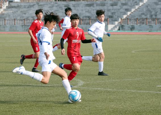 ▲ 강진군에서 개최된 축구경기 모습