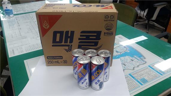 ▲ 한국의 토종 콜라 맥콜의 원료‘강진산 유기농 겉보리’수매