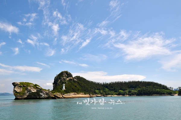 ▲ 진도 유람선상에서 촬영한 섬 풍경(자료사진)