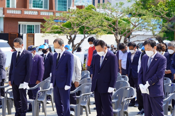 ▲ 목포시, 5.18민중항쟁 제42주년 기념식 개최